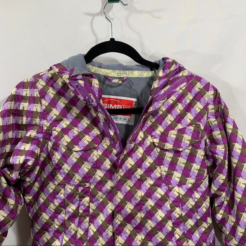 SIMS Hooded Snowboarding Coat (Girls Medium) - Picture 2 of 13